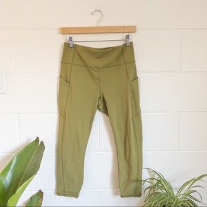 Thyme Crop Leggings with Pockets